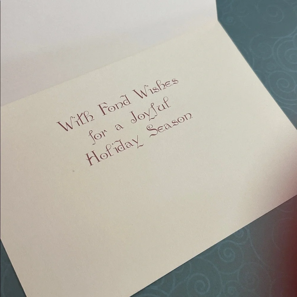 8 Christmas Greeting Cards (no envelopes included)